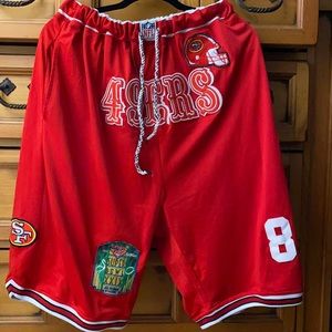 SAN FRANCISCO 49ERS SHORTS